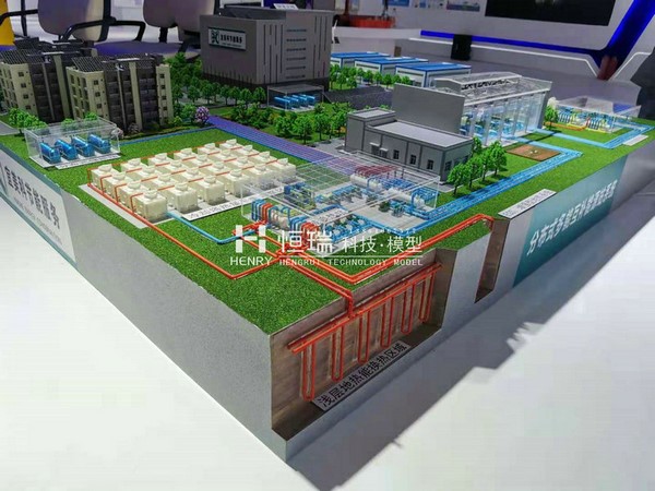 多能互補(bǔ)能源站沙盤(pán)